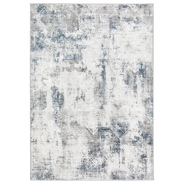 Dalyn Rug Company Rhodes Geometric 9" x 13" Grey Area Rug, , large