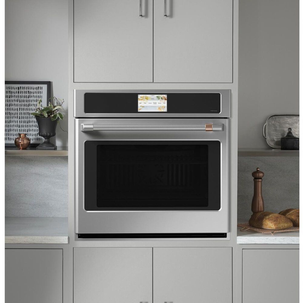 Cafe 30&quot; Built-In Convection Single Wall Oven in Stainless Steel, , large