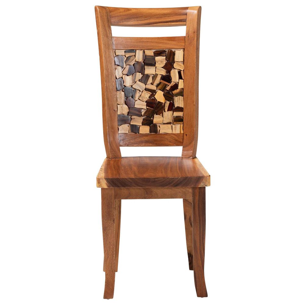 Baxton Studio Luan Side Chair in Natural Brown, , large