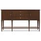 Hooker Furniture Archives 3-Drawer Server in Classic Walnut and Castle Grey, , large