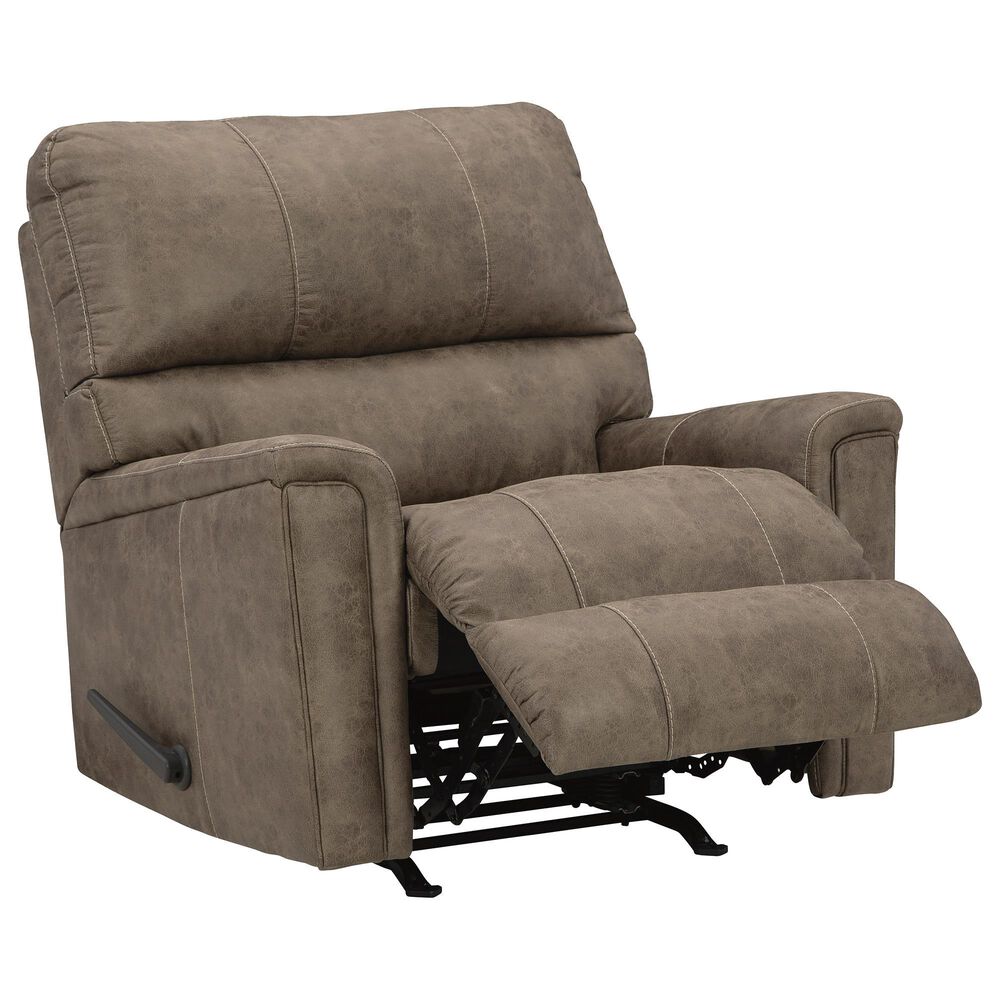 Ashley Navi Manual Recliner in Fossil, , large
