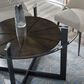 Steve Silver Olson Round Dining Table in Caramel - Table Only, , large