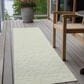 Dalyn Rug Company Laidley 2"3" x 10" Mist Indoor/Outdoor Runner, , large