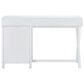 Linon Home Decor Peggy Side Storage Desk in White, , large