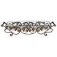Maple and Jade 5" Traditional Glass Serving Bowl in Copper, , large