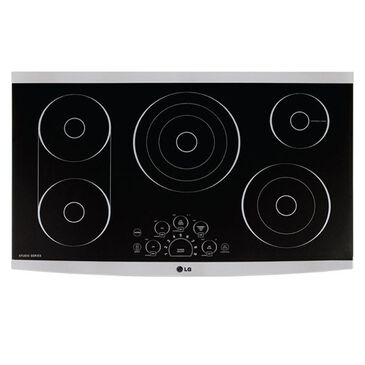 LG STUDIO 36" Radiant Electric Cooktop, , large