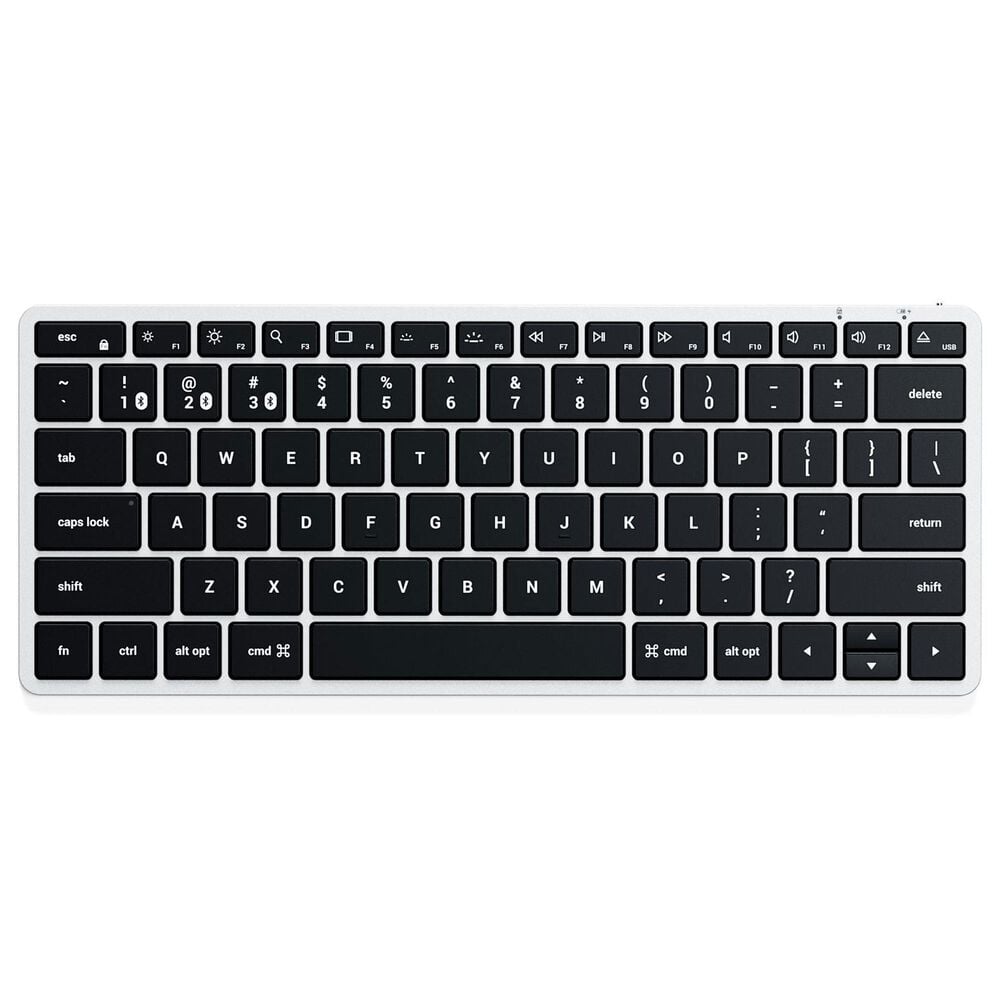 Satechi Slim X1 Bluetooth Backlit Keyboard in Silver, , large