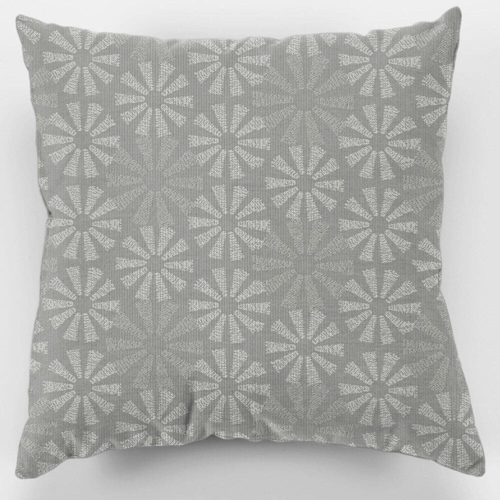 Tropitone 16" Square Throw Pillow in Spiro Graphite, , large