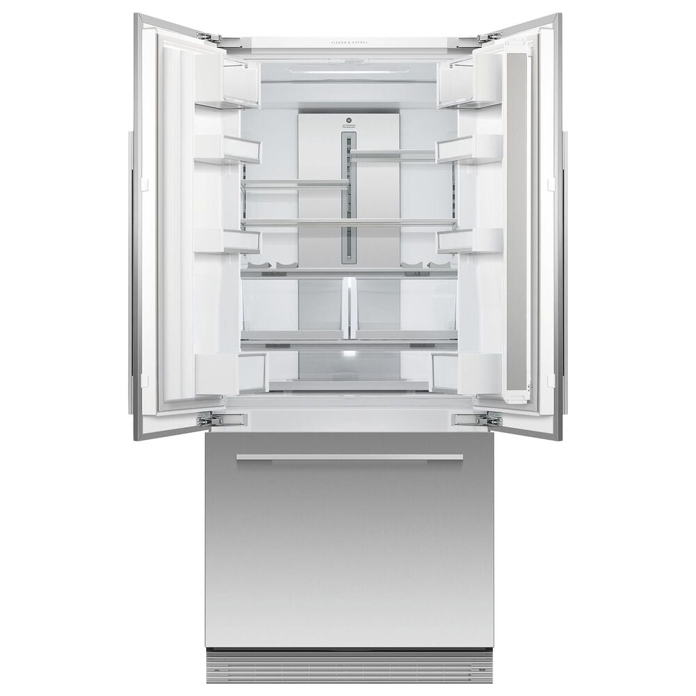 Fisher & Paykel 32" Integrated French Door Panel I&W in Stainless Steel, , large
