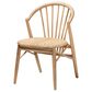 Baxton Studio Kobe Side Chair in Natural Brown, , large