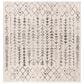Safavieh Tulum 5" Square Ivory and Grey Area Rug, , large