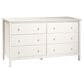 Timberlake Simplicity 6-Drawer Dresser in White, , large