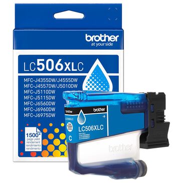 Brother LC506XLYS High Yield Ink Cartridge in Cyan, , large