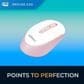 Adesso Wireless Mouse with AI Copilot Shortcut Button in Pink, , large