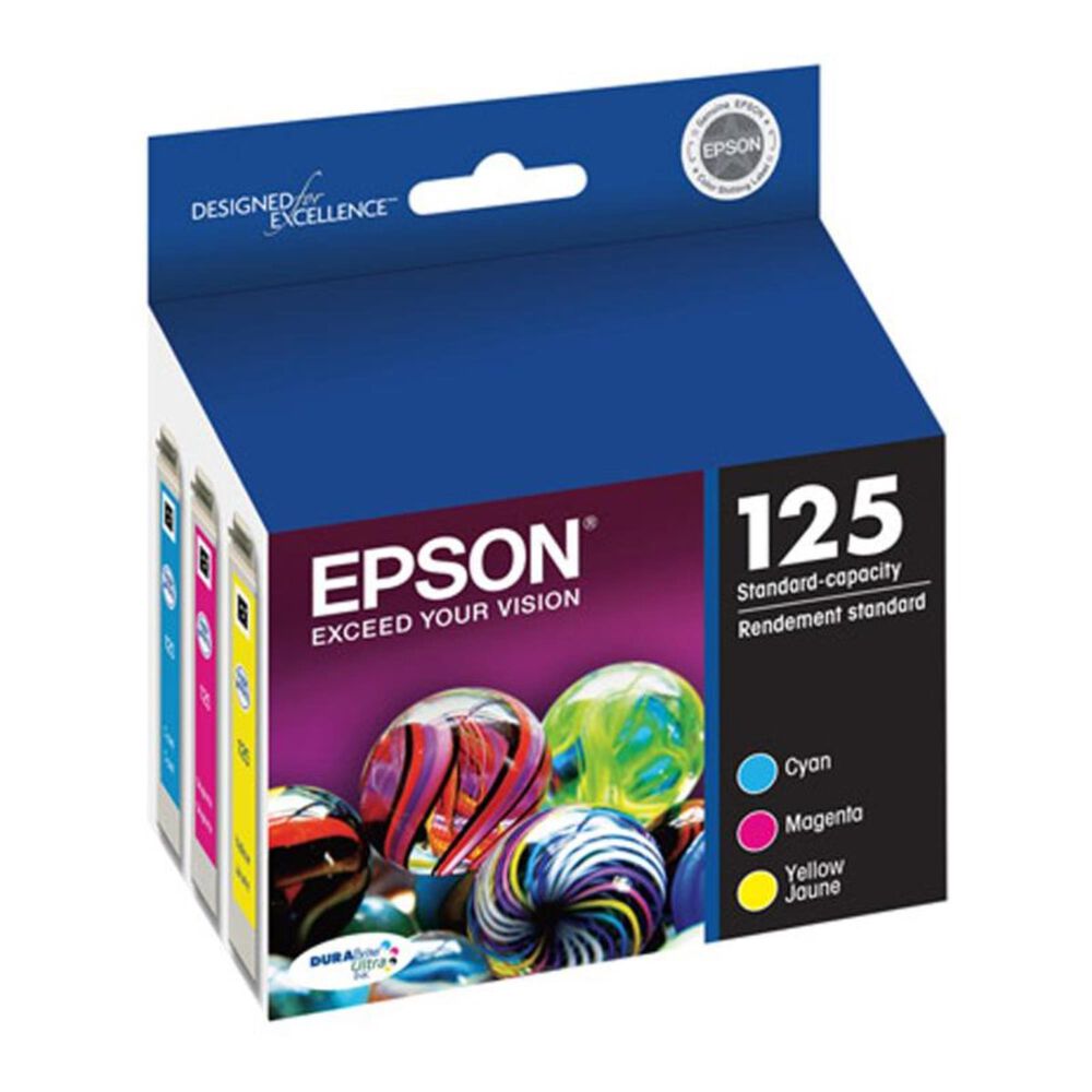 Epson 125 Color Ink Cartridge Multi-Pack, , large