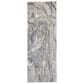 Feizy Prasad Abstract 2"10" x 7"10" Light Gray Runner, , large