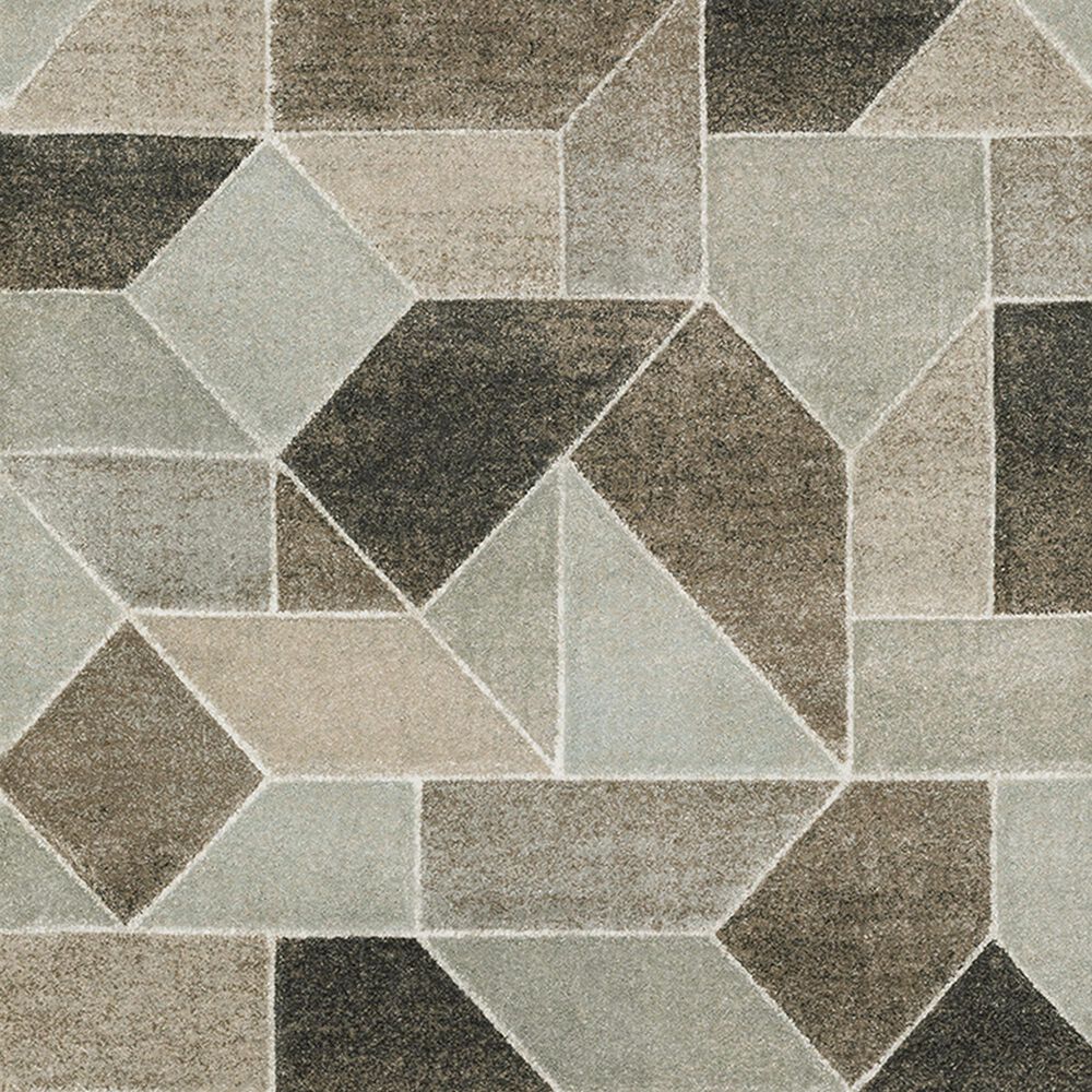 Oriental Weavers Cambria Triangular 1&#39;10&quot; x 7&#39;6&quot; Multicolor Runner, , large