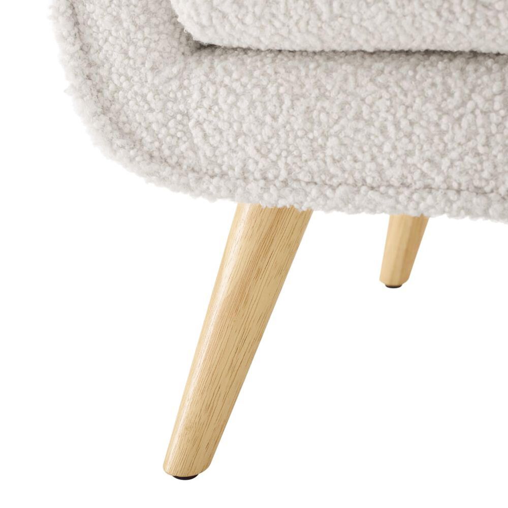 Linden Boulevard Trelis Kids Accent Chair in White, , large
