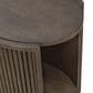 Belle Furnishings City View Chairside Table in Coffee Bean, , large