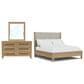 Shannon Hills Davie 3-Piece King Upholstered Bedroom Set in Pale Oak, , large