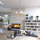 Vaxcel Beverly 5-Light Chandelier in Muted Brass, , large