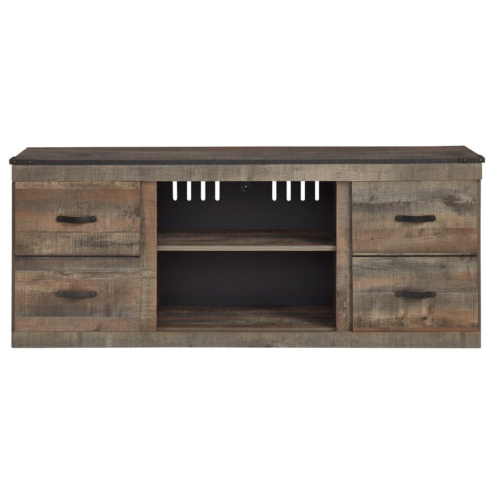 Ashley Trinell 60&quot; TV Stand in Brown, , large