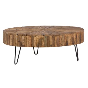 Blue Sun Designs Coffee Table in Distressed Brown, , large