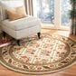 Safavieh Lyndhurst 5"3" Round Ivory Area Rug, , large