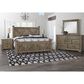 Viceray Collections Cool Rustic King Bed in Stone Grey, , large