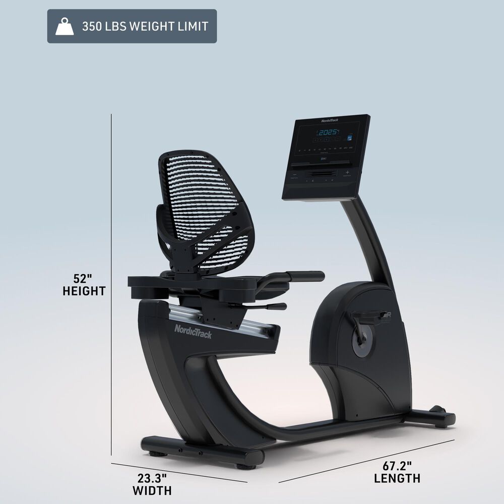NordicTrack G LE Recumbent Bike for Recovery Rides, , large