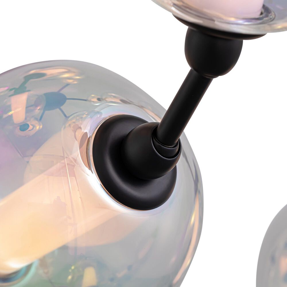 Golden Lighting Pearla 34" LED Pendant in Matte Black, , large