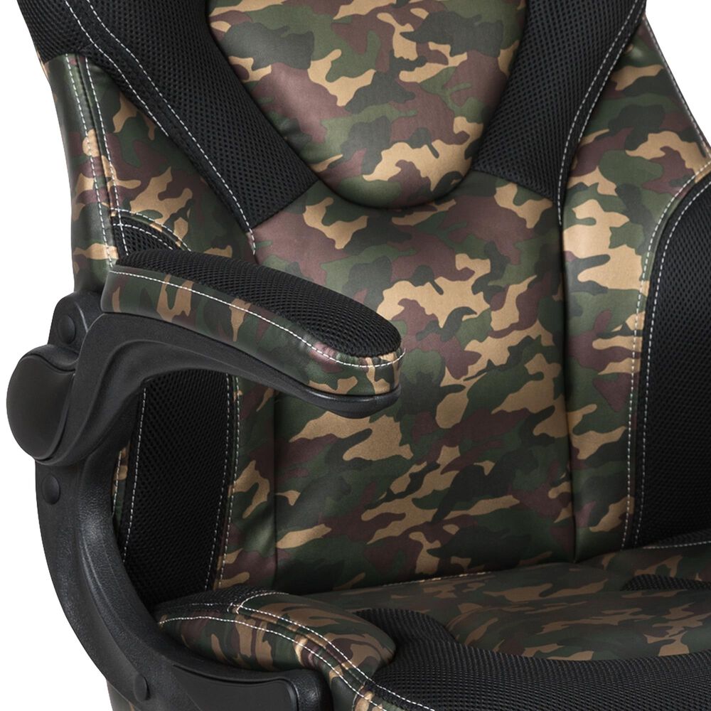 Flash Furniture X10 Gaming Chair in Camo, , large