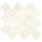 Dal-Tile Mesmerist Trance 3" x 3" Arabesque on 11" x 12" Glossy Ceramic Mosaic Sheet, , large