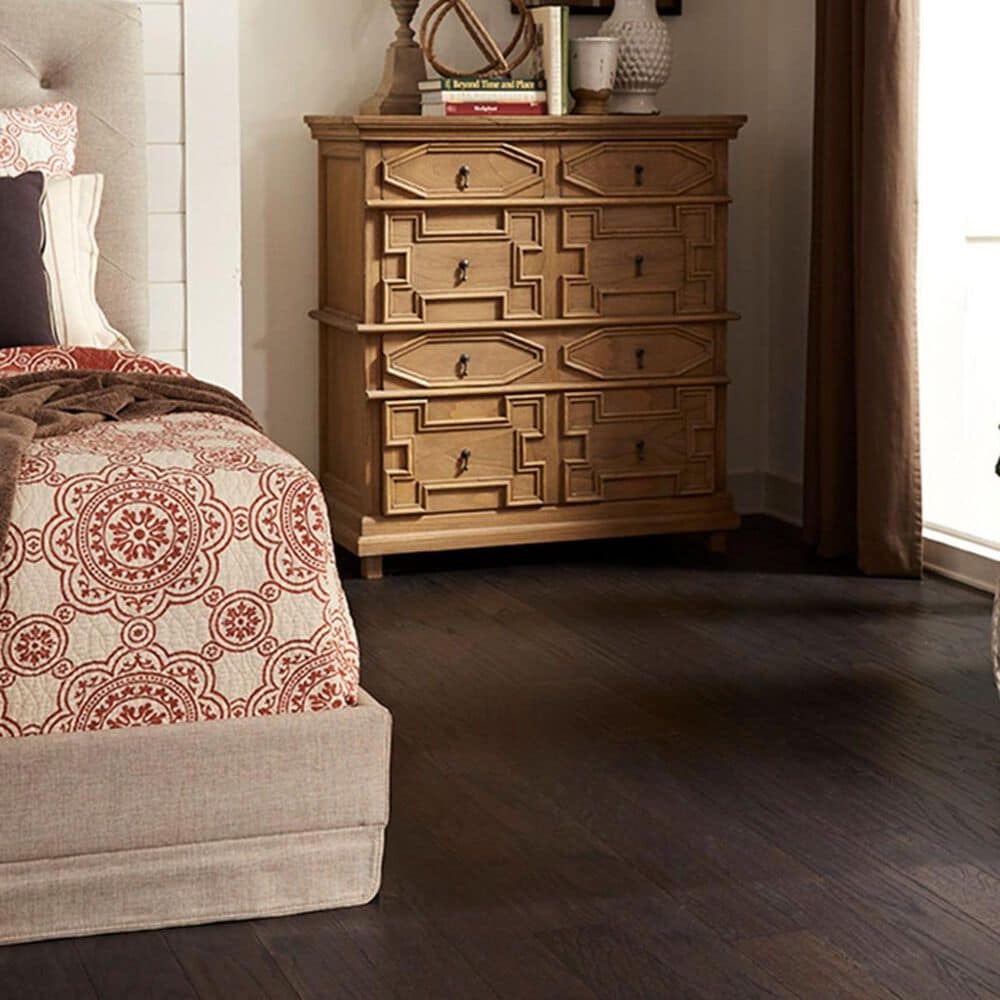 Mullican Flooring Oakmont Ebony Oak Hand Scraped Hardwood, , large