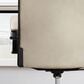 Simeon Collection Leather Desk Chair in Antique Linen, , large