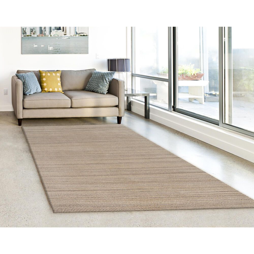 Radici USA Alleanza 6&#39; x 9&#39; Beige Area Rug, , large