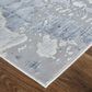 Feizy Laina 4" x 6" Blue Area Rug, , large