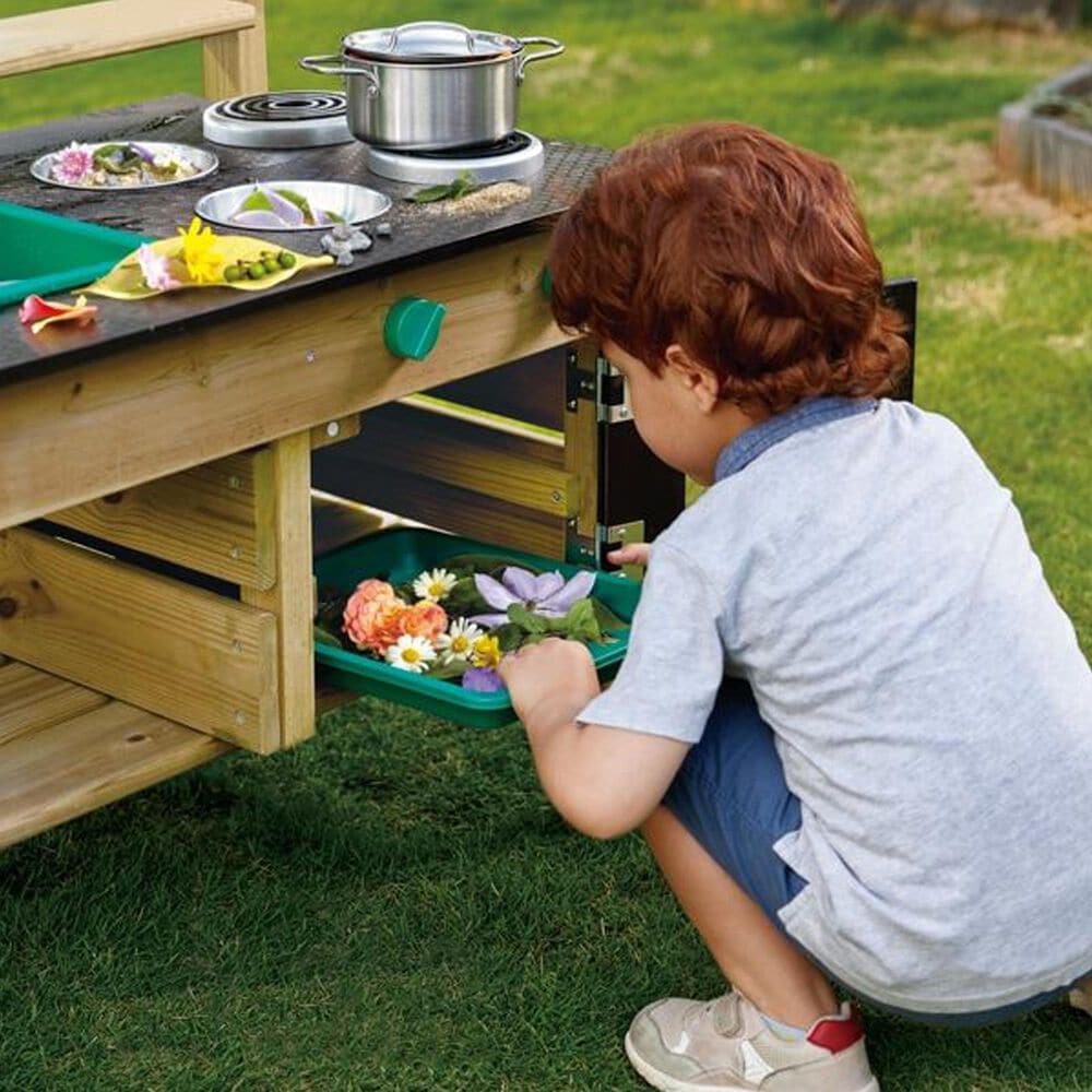 Hape Toys Outdoor Kitchen Set with Accessories in Multicolor, , large