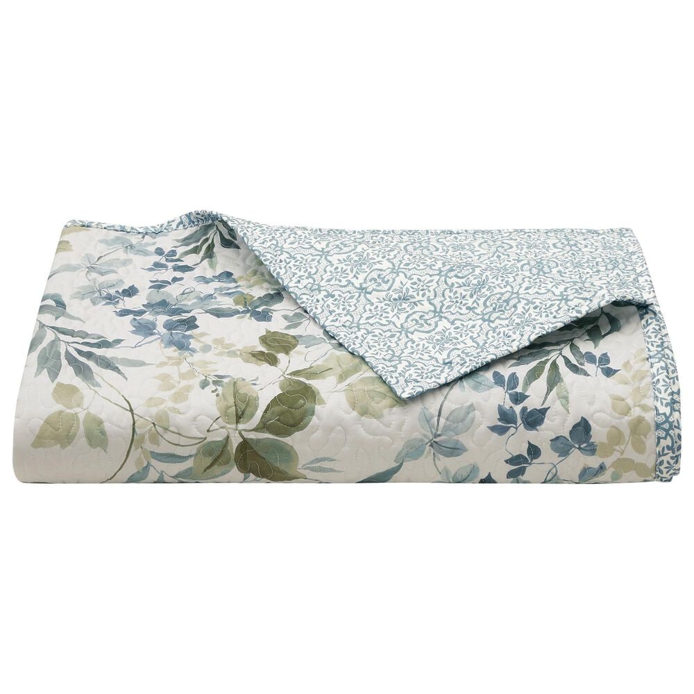 Royal Court Evergreen 2-Piece Twin/Twin XL Quilt Set in Blue, , large
