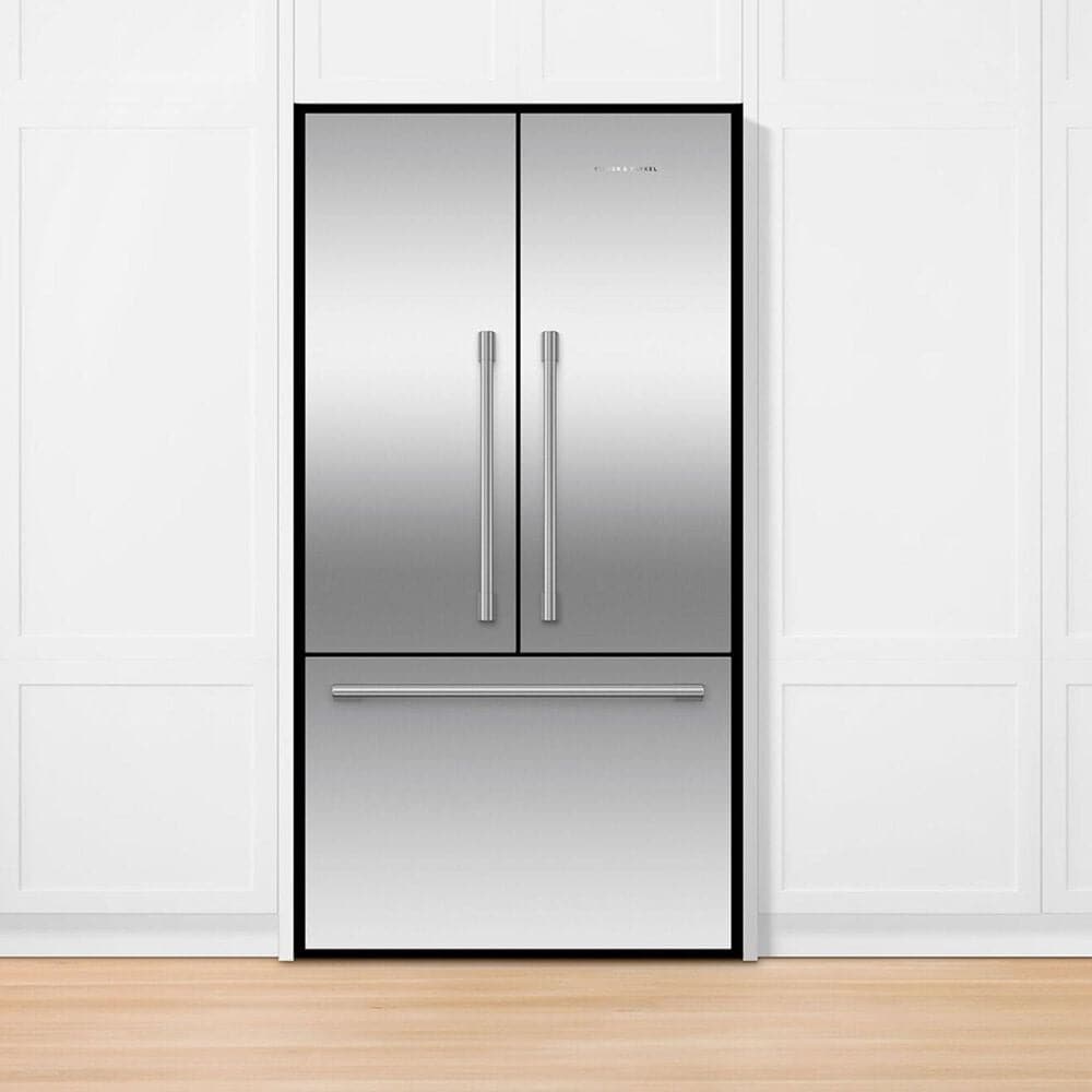 Fisher &amp; Paykel Series 7 20.1 Cu. Ft. Freestanding French-Door Refrigerator Freezer with Ice in Stainless Steel, , large