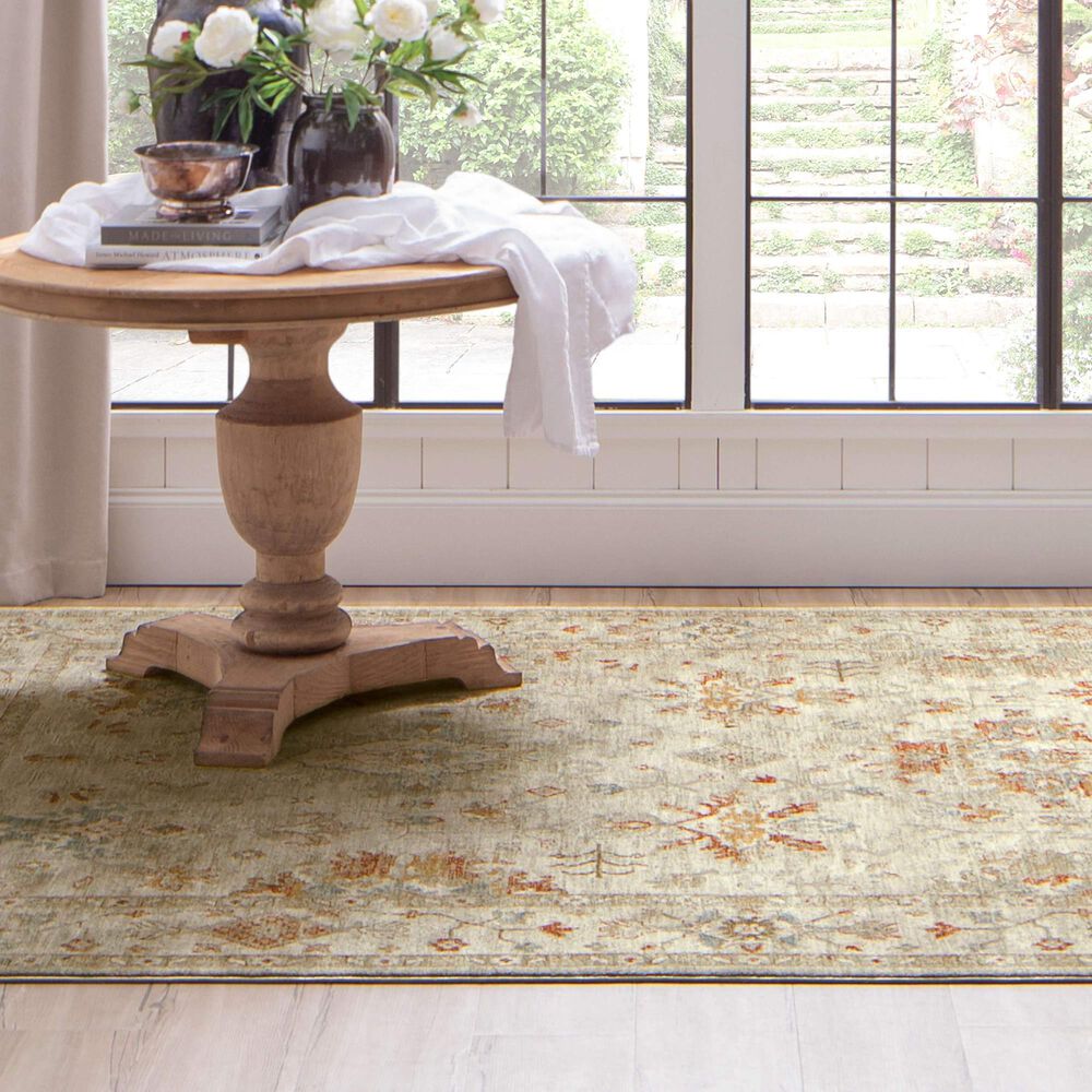 Karastan Adalia Traditional  7&#39;8&quot; x 10&#39;3&quot; Cream, , large