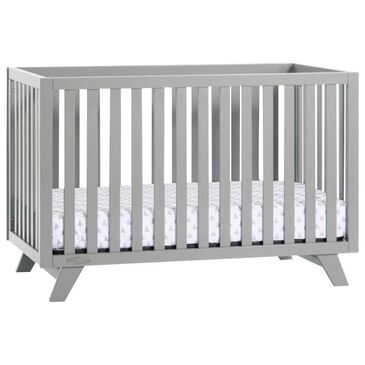 Foundations Worldwide Soho 4-In-1 Convertible Crib in Cool Gray, , large