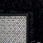Safavieh Venus Shag VNS604Z 5"3" x 7"6" Black and Ivory Area Rug, , large