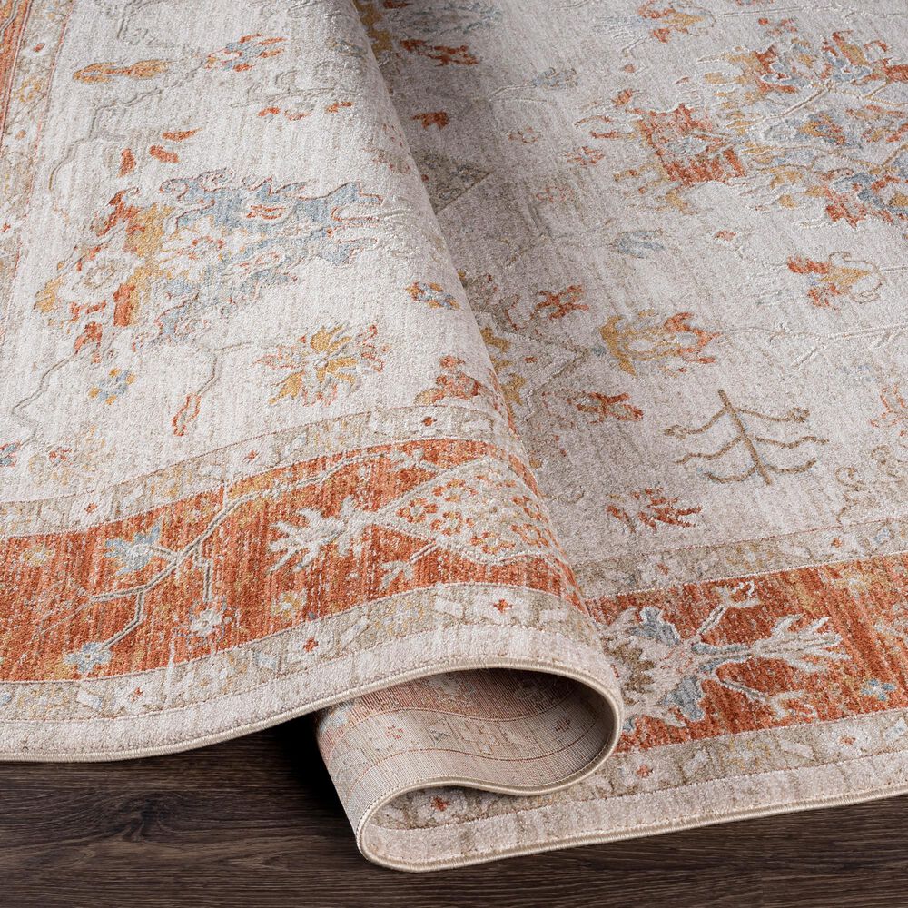 Surya Avant Garde AVT-2312 9&#39; x 12&#39;1&quot; Orange, Blue and Beige Area Rug, , large