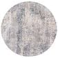 Surya Cardiff CDF-2302 Light Gray, Charcoal, Light Beige, Tan and Dark Blue 7"10" Round Area Rug, , large