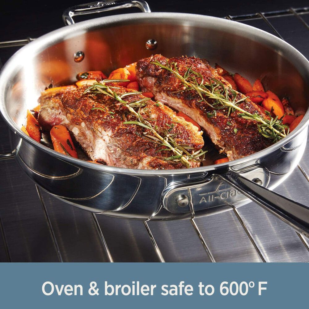 All-Clad 3 Qt. Sauce Pan with Lid, , large
