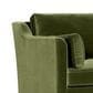 Jennifer Taylor Home Josephine 84.5" Upholstered Modern Sofa in Olive Green Velvet, , large
