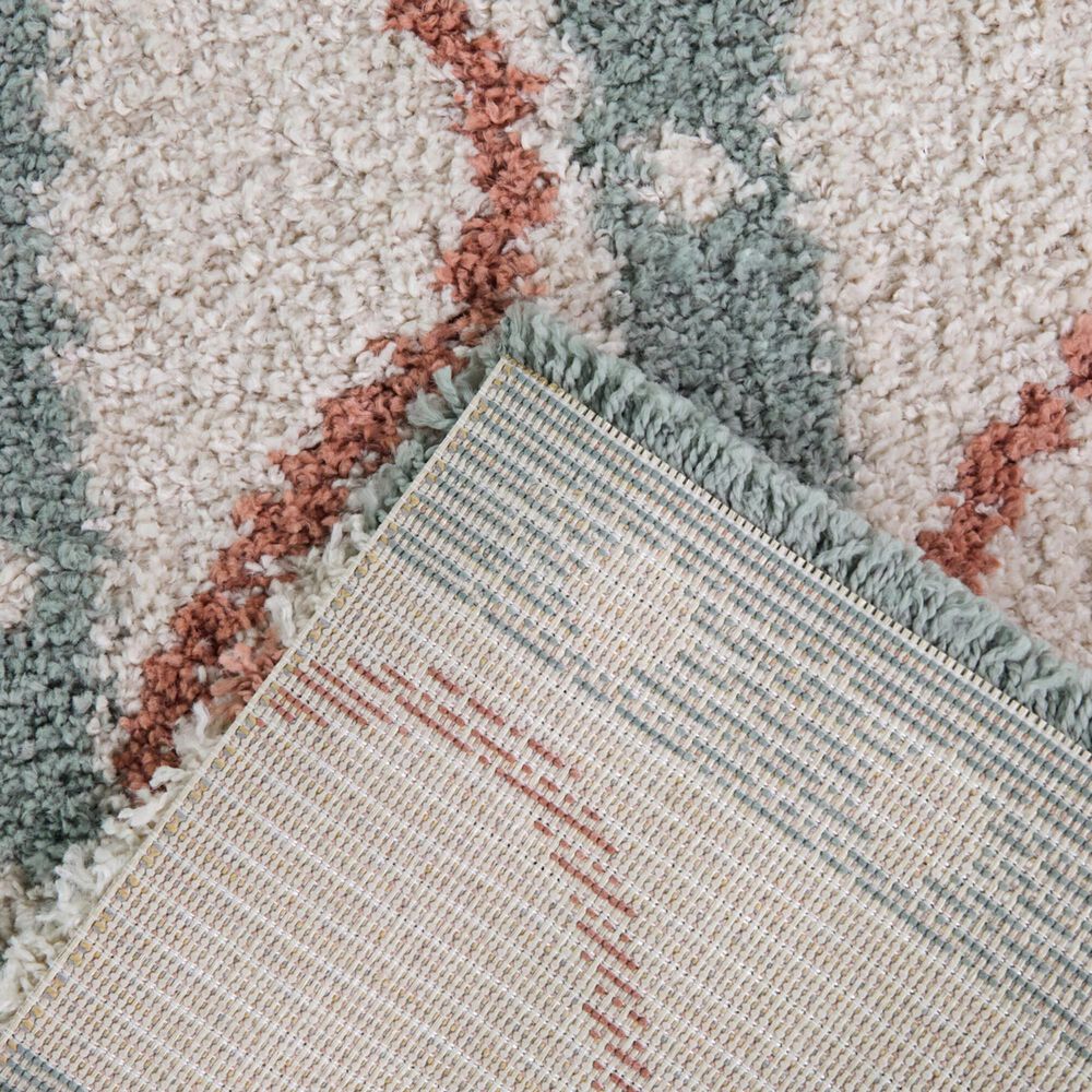 Balta Rugs Stella Meridian Coral 5'3" x 7' Area Rug, , large