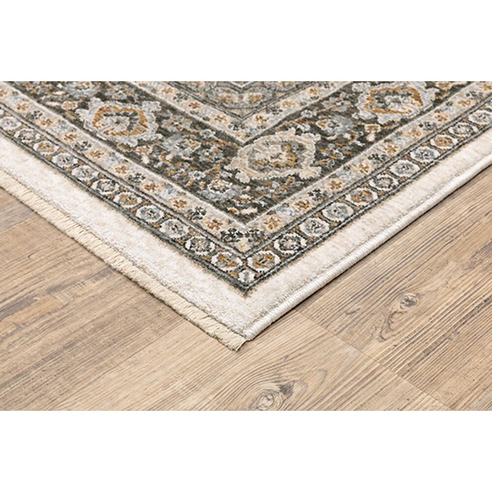 Oriental Weavers Maharaja Belita 2061N 9&#39;10&quot; x 12&#39;10&quot; Ivory Area Rug, , large