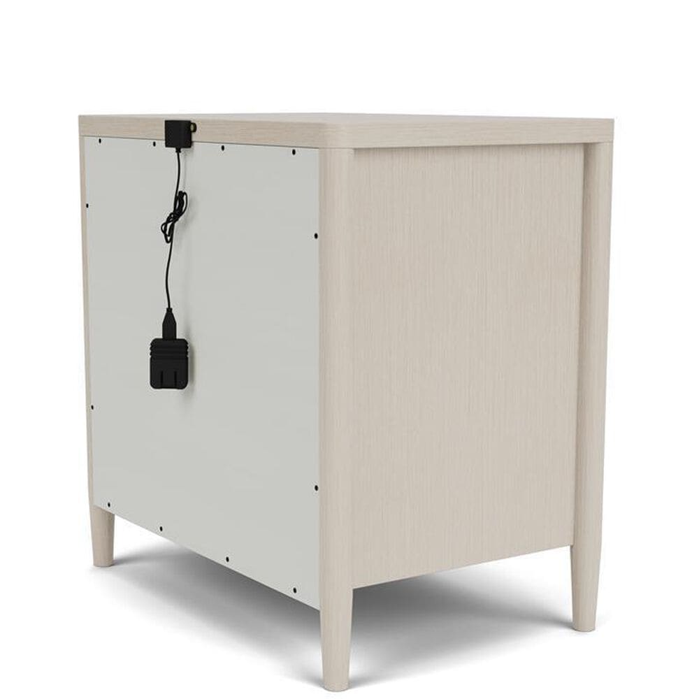 Shannon Hills Laguna 3 Drawer Nightstand in Drift with USB Ports, , large
